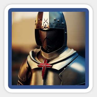 Knights Templar in The Holy Land Sticker